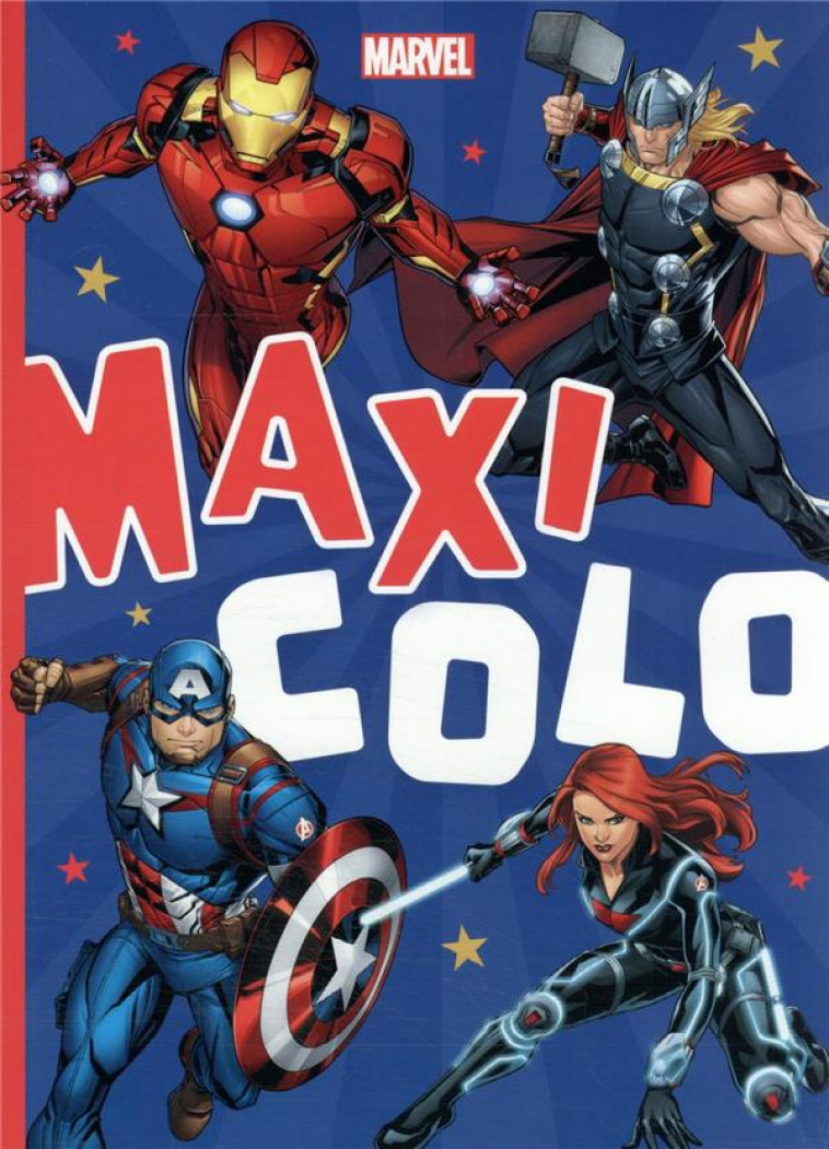 MARVEL - MAXI COLO - DISNEY - COLLECTIF - HACHETTE