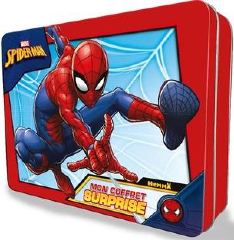 MARVEL SPIDER-MAN - MON COFFRET SURPRISE - COLLECTIF - HEMMA