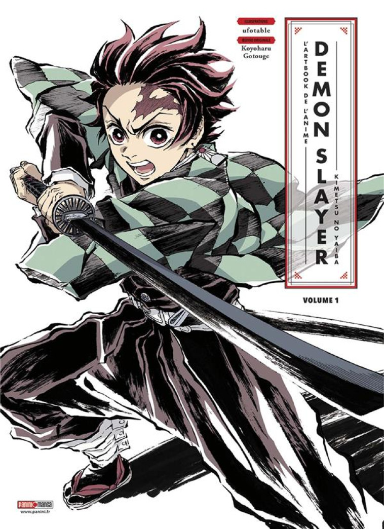 DEMON SLAYER : L'ARTBOOK DE L'ANIME VOL. 01 - XXX - PANINI