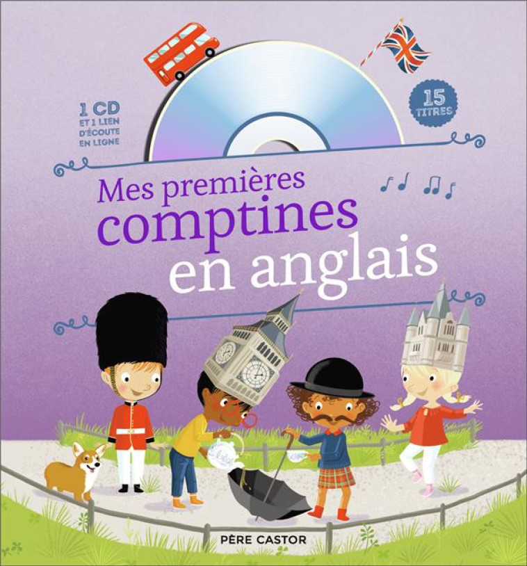 MES PREMIERES COMPTINES EN ANGLAIS - COLLECTIF/BRUNELET - FLAMMARION