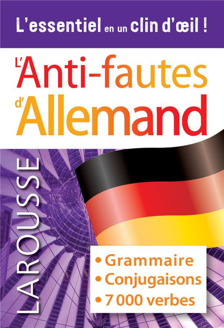 ANTI-FAUTES ALLEMAND - COLLECTIF - LAROUSSE