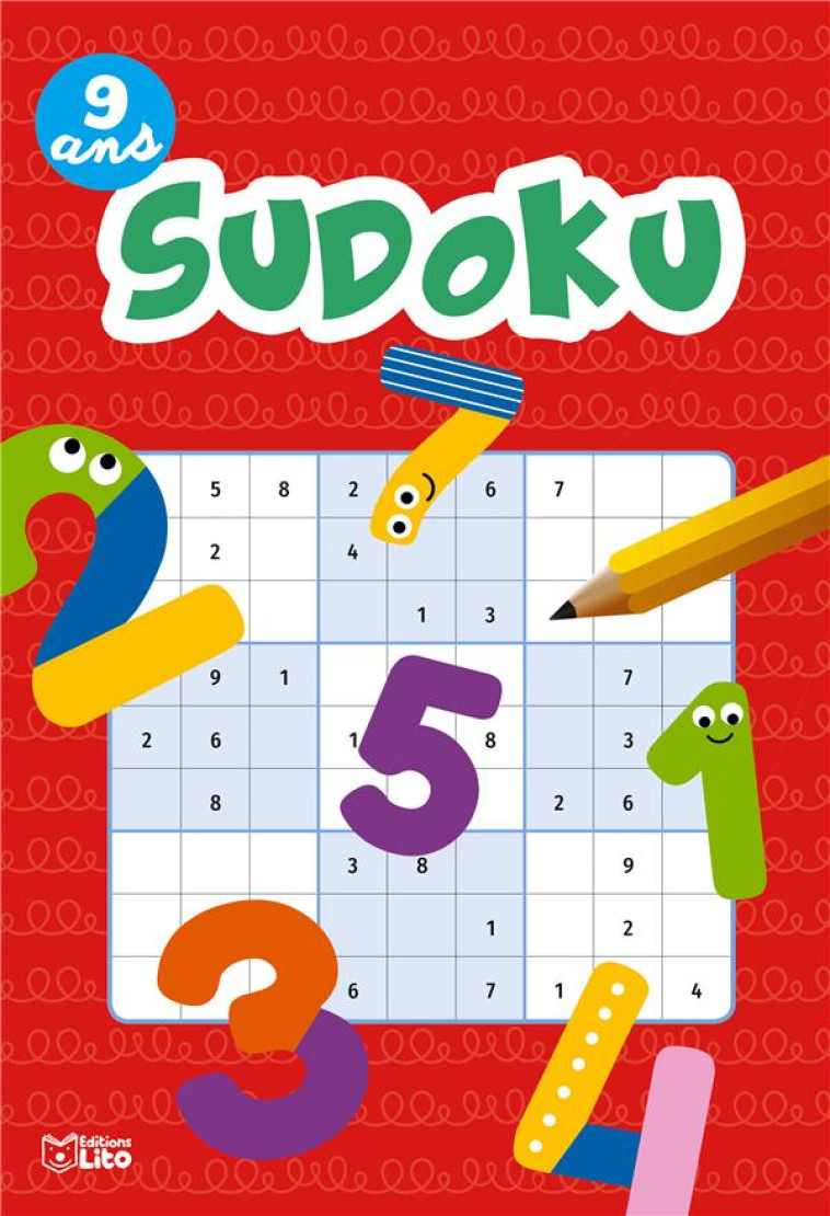 SUPER BLOC JEUX SUDOKU 9 ANS - XXX - LITO