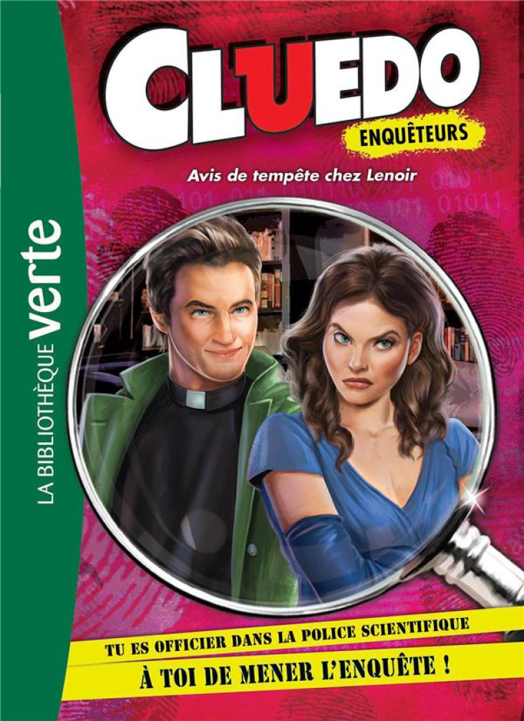 CLUEDO ENQUETEURS - T02 - CLUEDO ENQUETEURS 02 - AVIS DE TEMPETE CHEZ LENOIR - HASBRO - HACHETTE