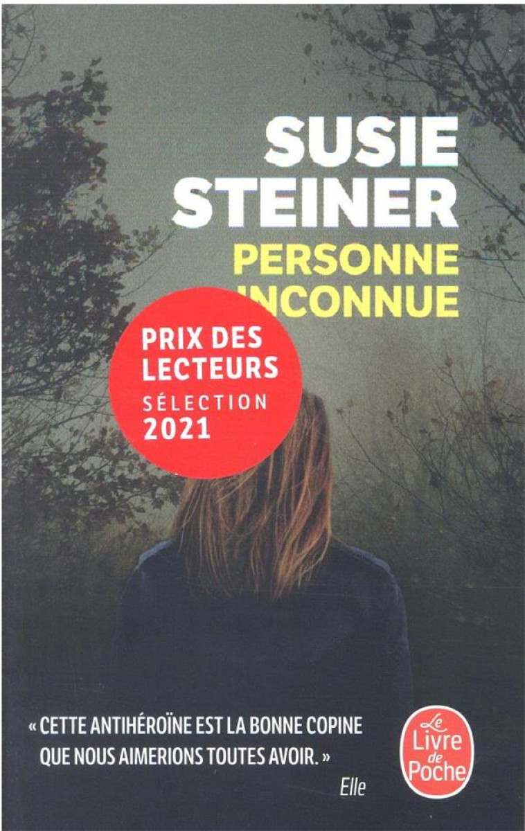 PERSONNE INCONNUE - STEINER SUSIE - LGF/Livre de Poche