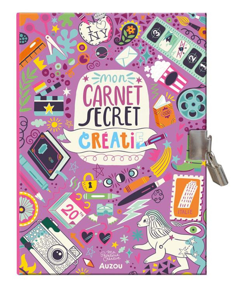 MA PAPETERIE CREATIVE - MON CARNET SECRET CREATIF - MC GLOIN PAULA - PHILIPPE AUZOU