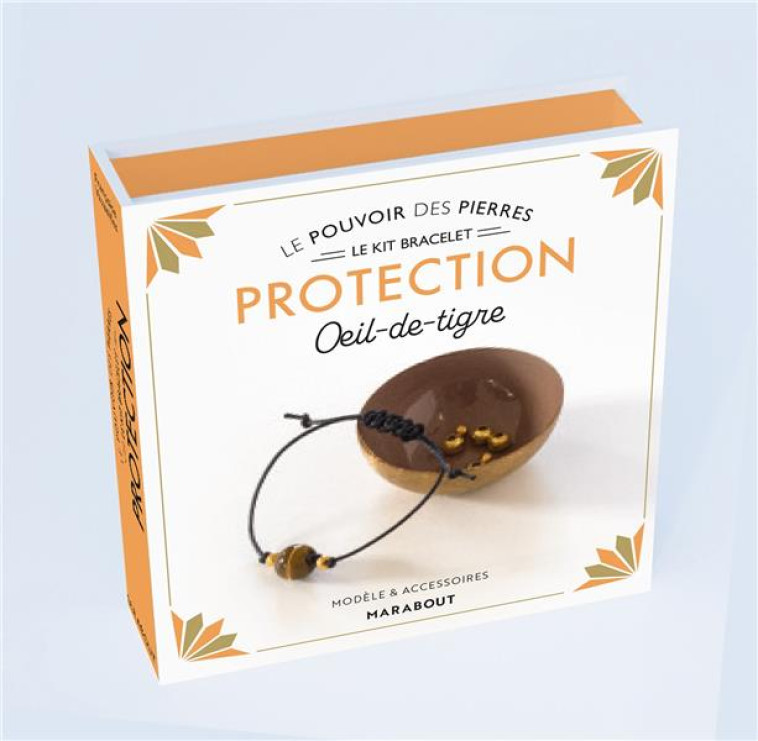 KIT BRACELET LE POUVOIR DES PIERRES- PROTECTION - VAUZEILLES FRANCOISE - MARABOUT