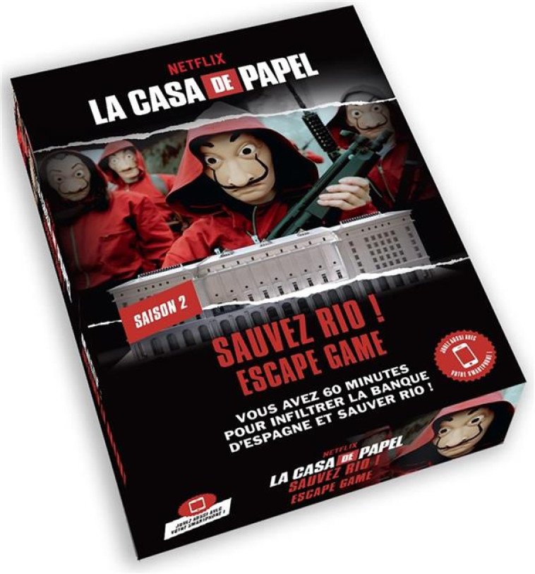 LA CASA DE PAPEL - ESCAPE GAME : SAUVEZ RIO ! S2 - TRENTI NICOLAS - NC