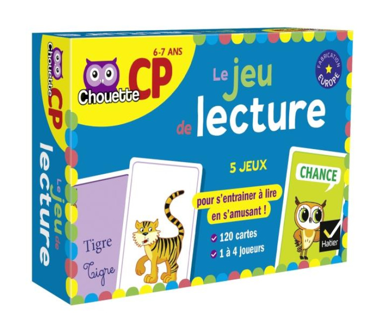 JEU DE LECTURE CP - AMRAM/GRISON - HATIER SCOLAIRE