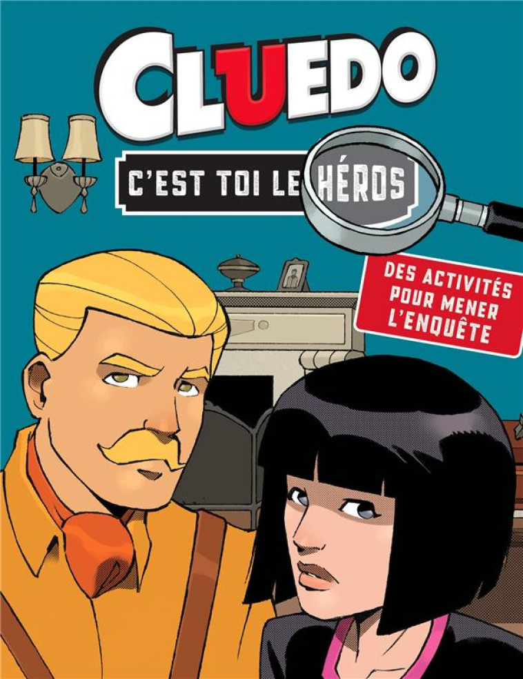 HASBRO GAMING / CLUEDO-C'EST TOI LE HEROS - XXX - HACHETTE