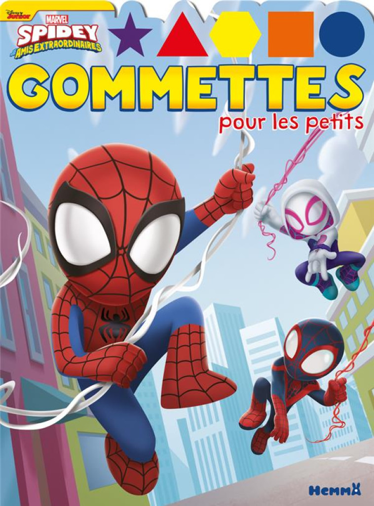 MARVEL SPIDEY ET SES AMIS EXTRAORDINAIRES - GOMMETTES POUR LES PETITS - COLLECTIF - HEMMA