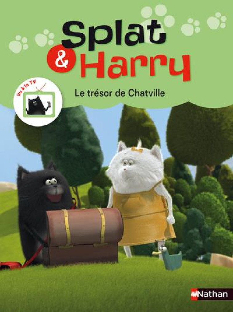 SPLAT & HARRY - TOME 2 LE TRESOR DE CHATVILLE - LE LUHERN/DIENER - CLE INTERNAT