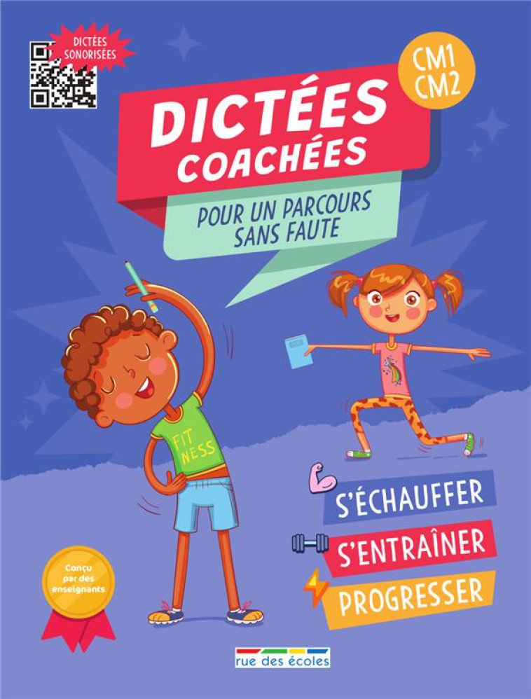 DICTEES COACHEES CM1-CM2 - POUR UN PARCOURS SANS FAUTE - COLLECTIF - ANNALES-RDECOLE