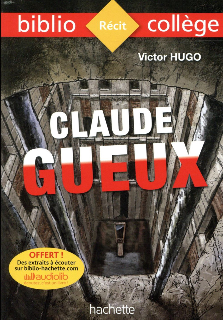 BIBLIOCOLLEGE - CLAUDE GUEUX, VICTOR HUGO - HUGO VICTOR - HACHETTE