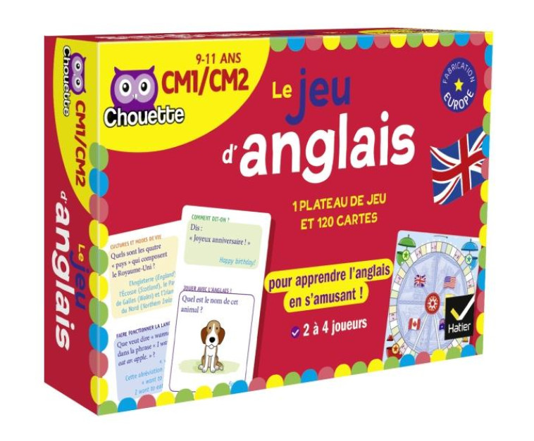 LE JEU D'ANGLAIS CM1-CM2 - HERON/SIROY - HATIER SCOLAIRE