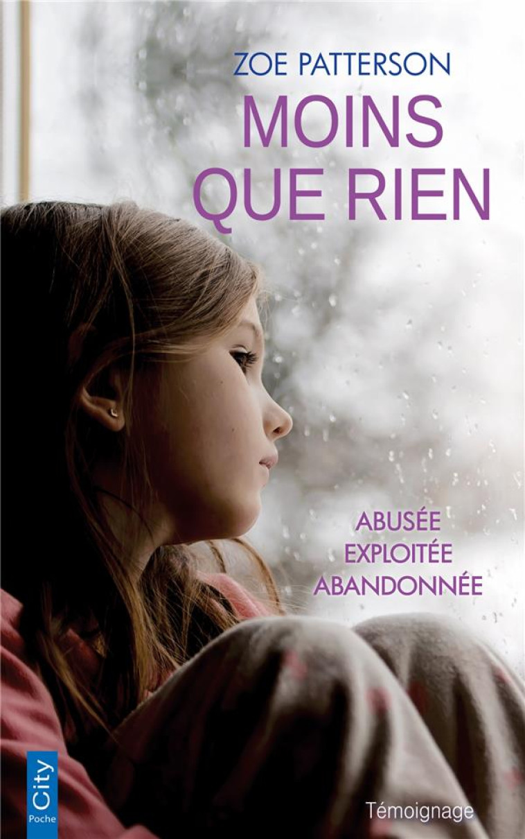 MOINS QUE RIEN - PATTERSON ZOE - CITY