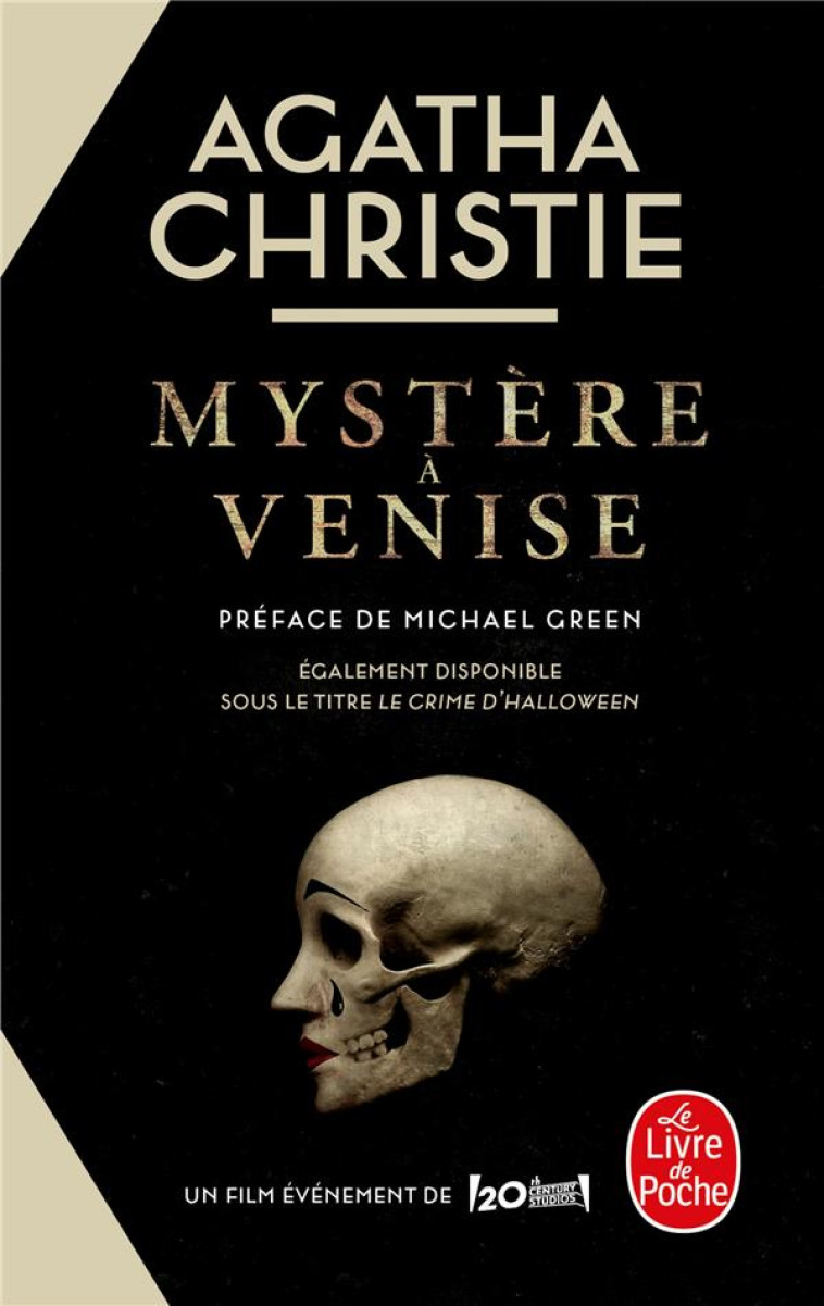 MYSTERE A VENISE - EDITION FILM - LE CRIME D'HALLOWEEN - CHRISTIE AGATHA - LGF/Livre de Poche