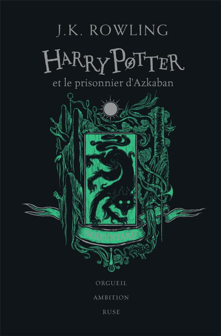 HARRY POTTER ET LE PRISONNIER D'AZKABAN - SERPENTARD - ROWLING/PINFOLD - GALLIMARD