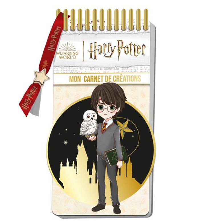 HARRY POTTER - MON CARNET DE CREATIONS - PLAYBAC EDITIONS - PRISMA