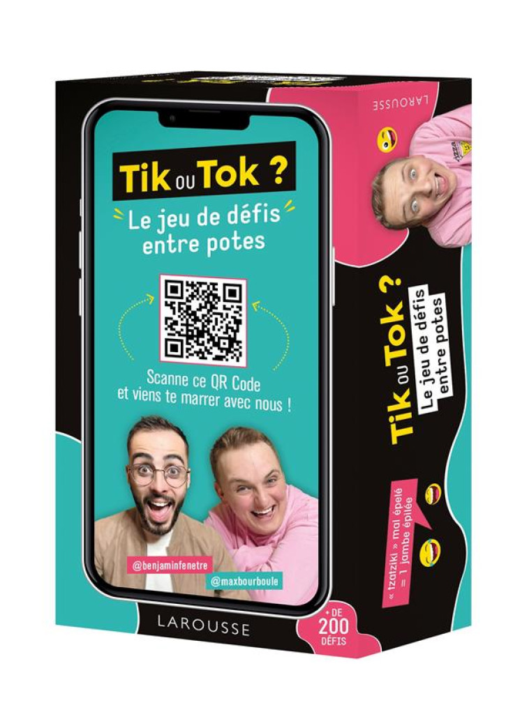 TIK OU TOK ? LE JEU DE DEFIS ENTRE POTES - FENETRE/LESCROART - NC