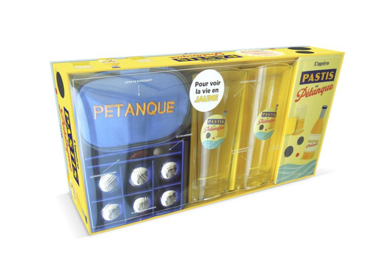 COFFRET L'APERO PASTIS ET PETANQUE - COLLECTIF - NC