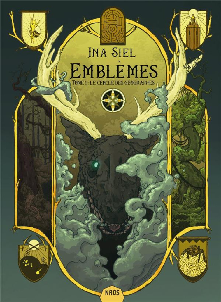 EMBLEMES, TOME 1 - LE CERCLE DES GEOGRAPHES - SIEL INA - MNEMOS