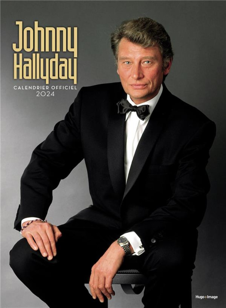 CALENDRIER MURAL JOHNNY HALLYDAY 2024 - COLLECTIF - NC