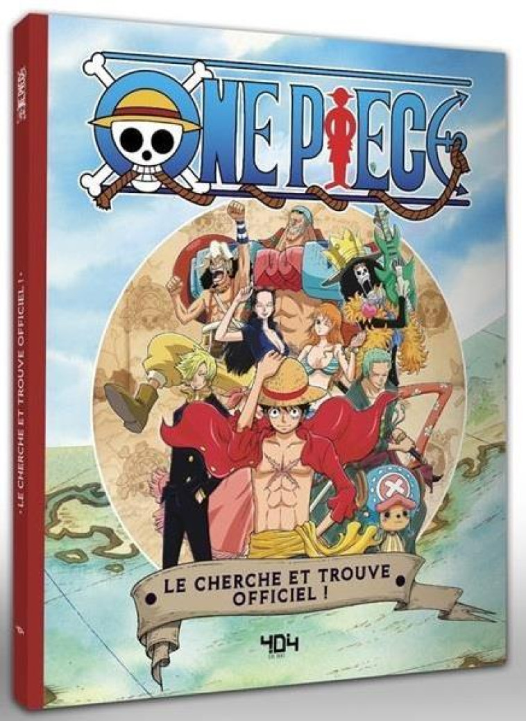 ONE PIECE - LE CHERCHE ET TROUVE OFFICIEL - TOEI/CLUZEL - 404