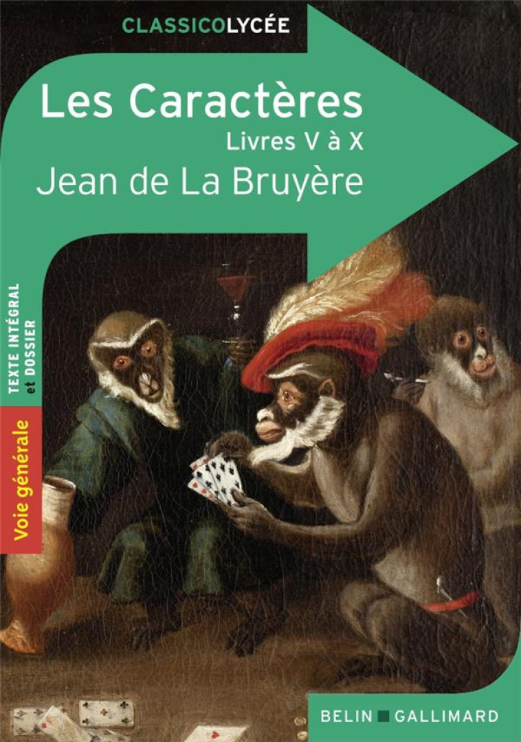 LES CARACTERES (LIVRES V A X) - JEAN DE LA BRUYERE - NC