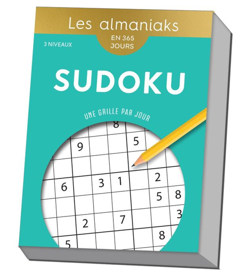 ALMANIAK SUDOKU - CALENDRIER, UNE GRILLE PAR JOUR - XXX - NC