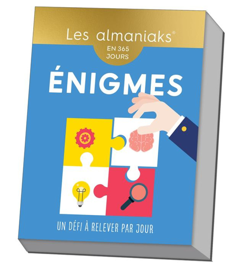 ALMANIAK ENIGMES - CALENDRIER, UN DEFI PAR JOUR - MYERS BERNARD - 365 PARIS