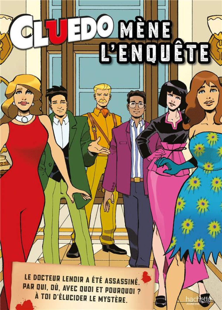 CLUEDO - MENE L'ENQUETE - XXX - HACHETTE