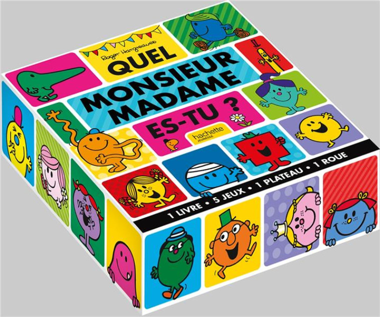 MONSIEUR MADAME - QUEL MONSIEUR MADAME ES-TU? - COLLECTIF - HACHETTE