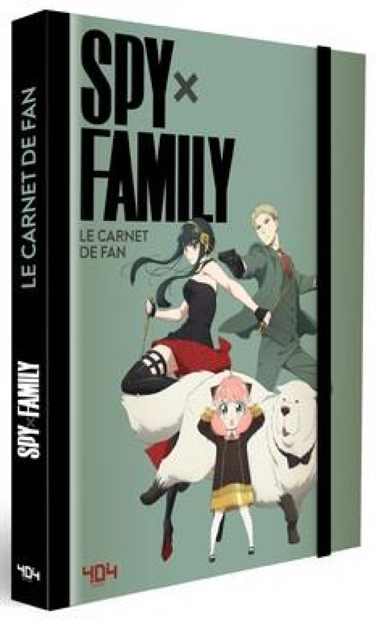 TON CARNET SPY X FAMILY CARNET A REMPLIR - ENDO/CRUNCHYROLL - NC