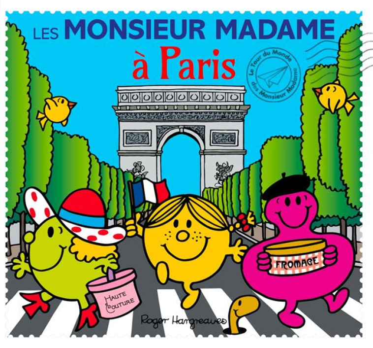 LES MONSIEUR MADAME A PARIS - HARGREAVES ADAM - HACHETTE