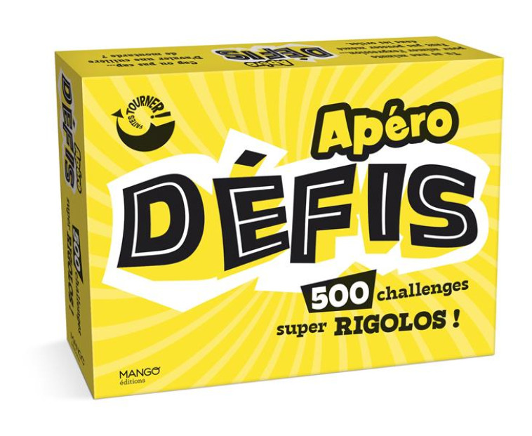 FAITES TOURNER - APERO DEFIS - 500 CHALLENGES SUPER RIGOLOS ! - VIZCARRO PHIL - MANGO