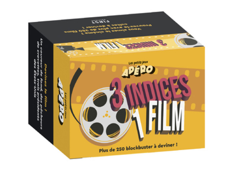 3 INDICES, 1 FILM - LES PETITS JEUX APERO - PLUS DE 250 BLOCKBUSTER A DEVINER ! - Nicolas Conti - FIRST