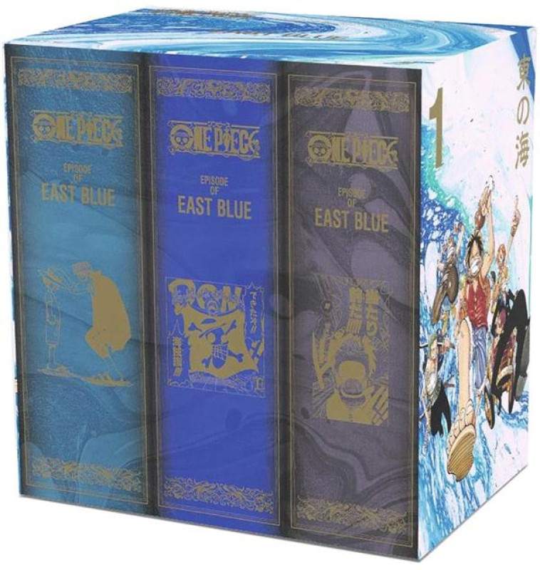 ONE PIECE - COFFRET EAST BLUE (TOMES 01 A 12) - ODA EIICHIRO - GLENAT