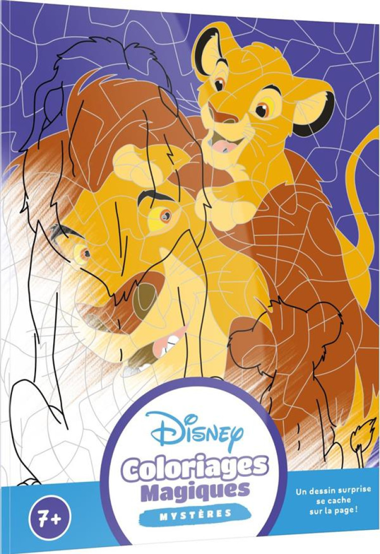 DISNEY - MES COLORIAGES MAGIQUES - MYSTERES - TROMPE L'OEIL - XXX - HACHETTE