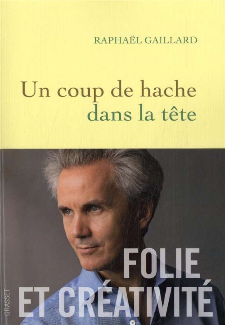 UN COUP DE HACHE DANS LA TETE - FOLIE ET CREATIVITE - GAILLARD RAPHAEL - GRASSET