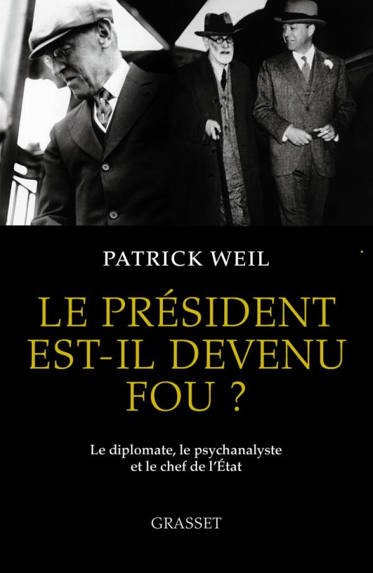 LE PRESIDENT EST-IL DEVENU FOU ? - LE DIPLOMATE, LE PSYCHANALYSTE ET LE CHEF DE L'ETAT - WEIL PATRICK - GRASSET