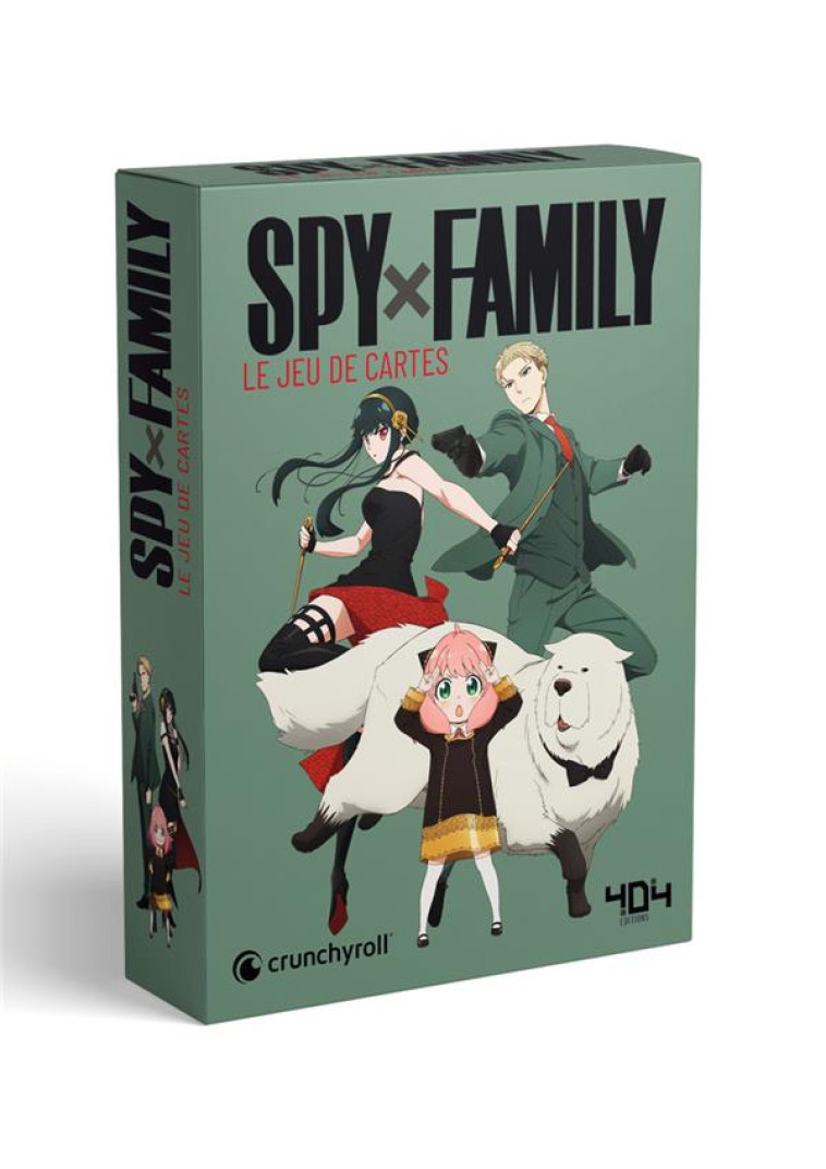 SPY X FAMILY : LE JEU DE CARTES - CRUNCHYROLL/TOHO ANI - NC