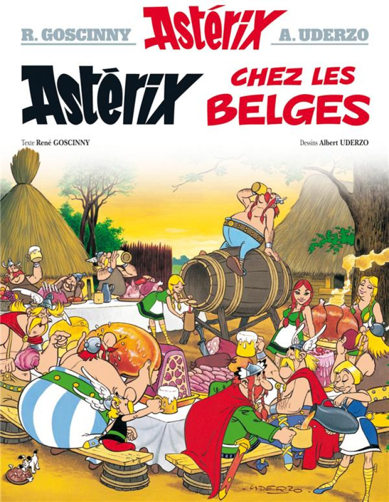 ASTERIX - T24 - ASTERIX - ASTERIX CHEZ LES BELGES - N 24 - GOSCINNY/UDERZO - HACHETTE