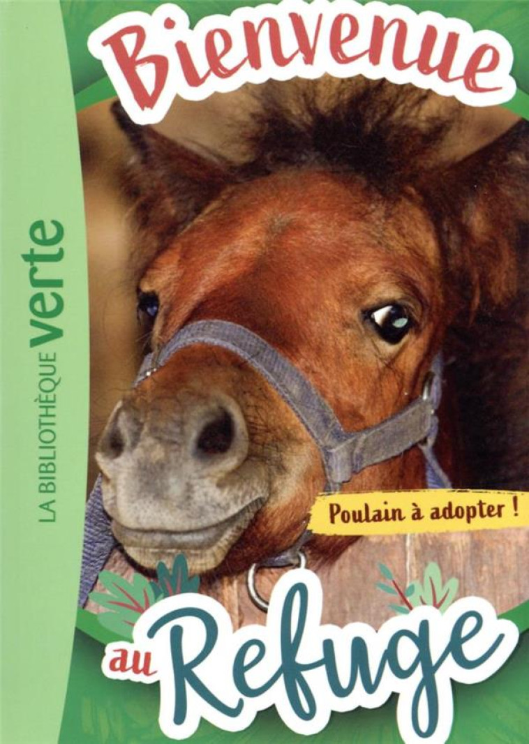 BIENVENUE AU REFUGE - T03 - BIENVENUE AU REFUGE 03 - POULAIN A ADOPTER ! - LIVRE HACHETTE - HACHETTE