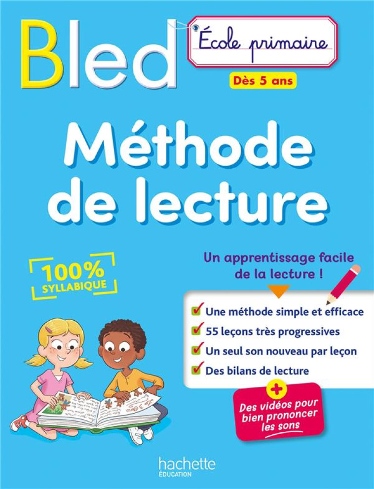 BLED METHODE DE LECTURE DES 5 ANS - COUQUE CLAUDE - HACHETTE