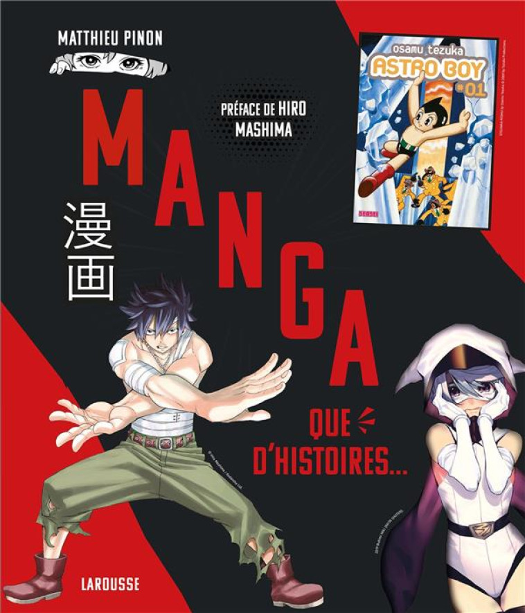 MANGA, QUE D'HISTOIRES ! - PINON MATTHIEU - LAROUSSE