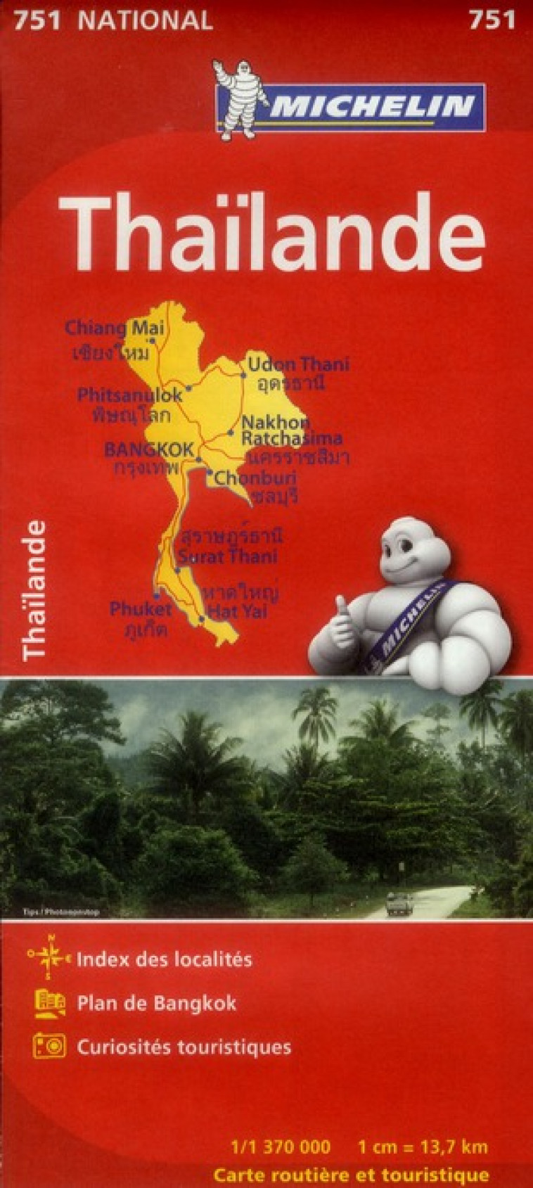 CARTE THAILANDE MICHELIN - XXX - MICHELIN