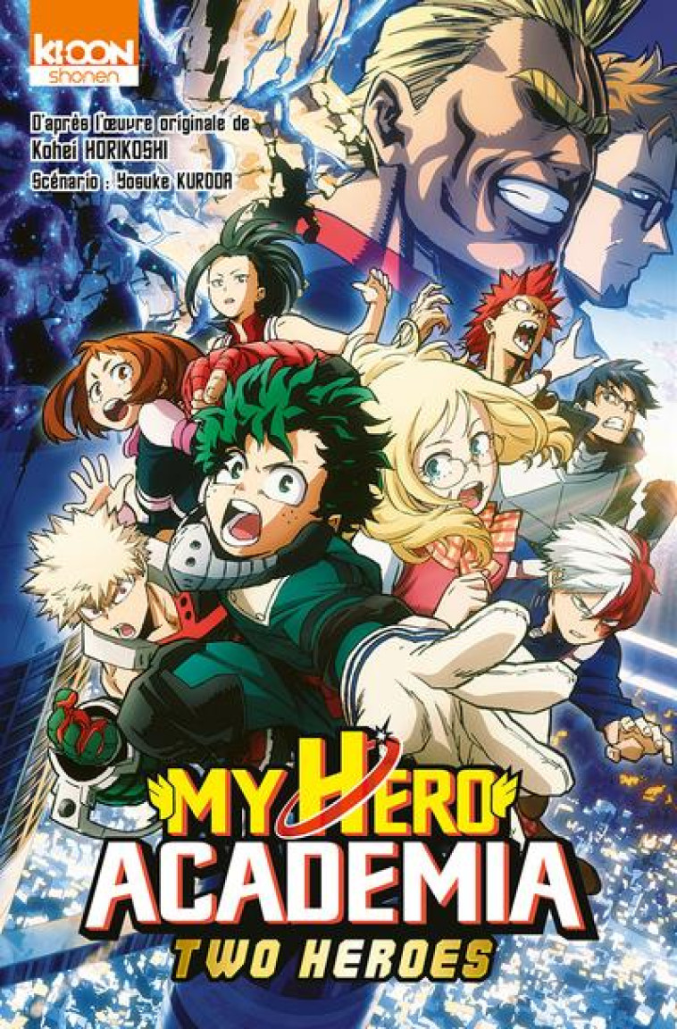 MY HERO ACADEMIA TWO HEROES - HORIKOSHI/KURODA - KI-OON