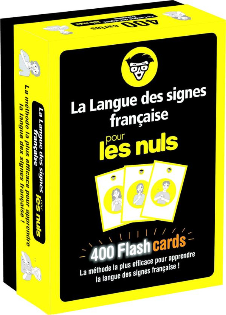 FLASHCARDS LANGUE DES SIGNES FRANCAISE POUR LES NULS - MARCHAL OLIVIER - FIRST