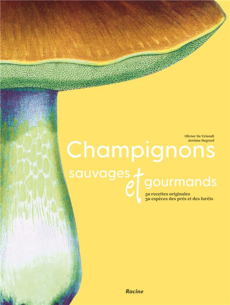 CHAMPIGNONS SAUVAGES ET GOURMANDS - 50 RECETTES ORIGINALES - 30 ESPECES DES PRES ET DES FORETS - DEVRIENDT/DEGREEF - RACINE BE