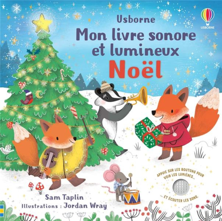 NOEL - MON LIVRE SONORE ET LUMINEUX - TAPLIN/WRAY - NC